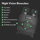 Military Night Vision Binocular Infrared Digital Night Vision Scope With 3.5" Viewing Screen