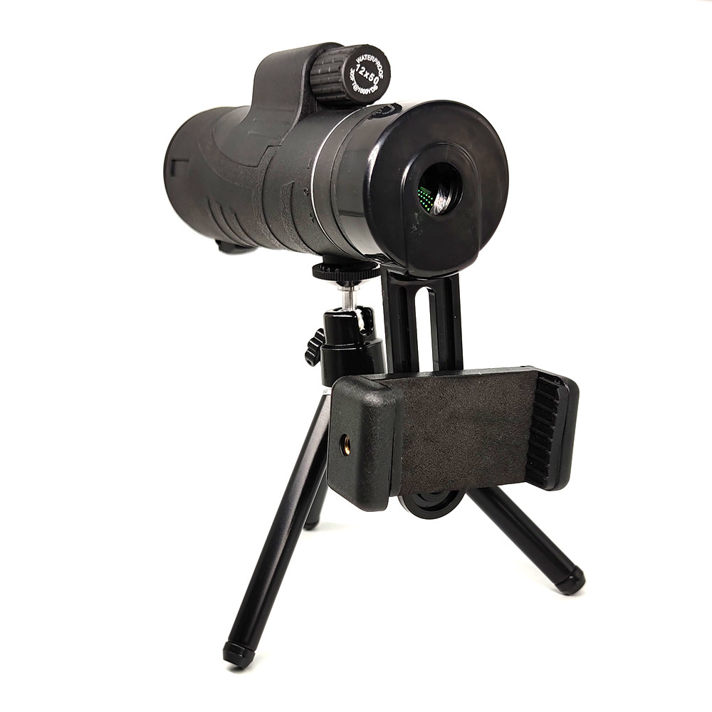 Adults 12x50 High Power Monocular Telescope For Bird Watching
